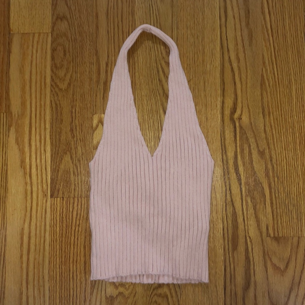 knit halter top